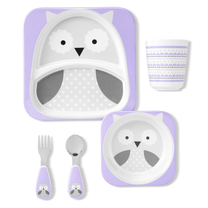 Skip Hop Zoo Winter Mealtime Gift Set- Winter Owl