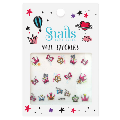 Snails Nail Sticker - Perfect Princess