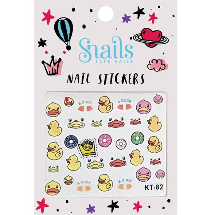 Snails Nail Sticker - Quack Quack
