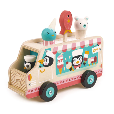 Tender Leaf Penguin'S Gelato Van