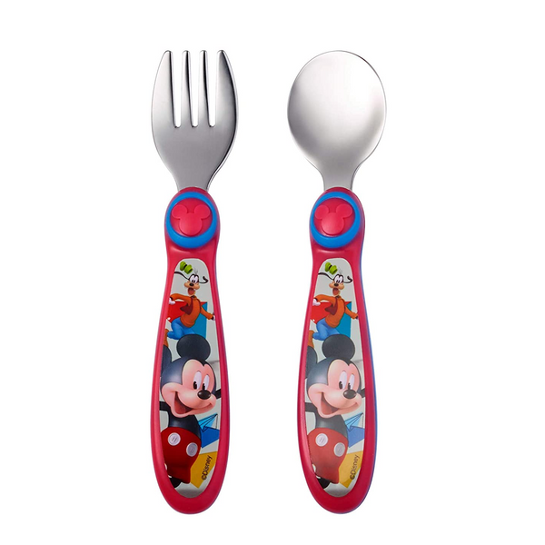 The First Years Disney Baby Easy Grasp Flatware – Mickey Mouse