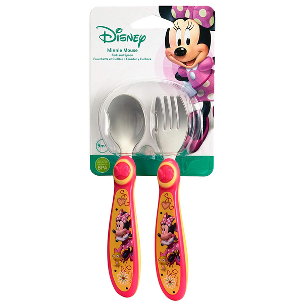 The First Years Disney Baby Easy Grasp Flatware – Minnie Mouse