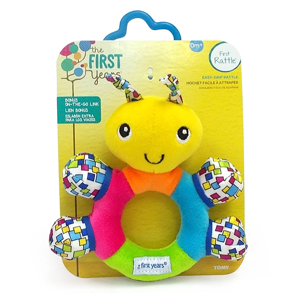 THE FIRST YEARS EASY-GRIP FIRST RATTLE
