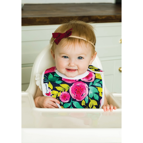 Tiny Twinkle Feeder Bib 3Pk - Painted Peony Set