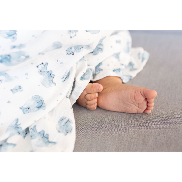 Tiny Twinkle Kaffle韓式提花編織紗巾 – 小熊