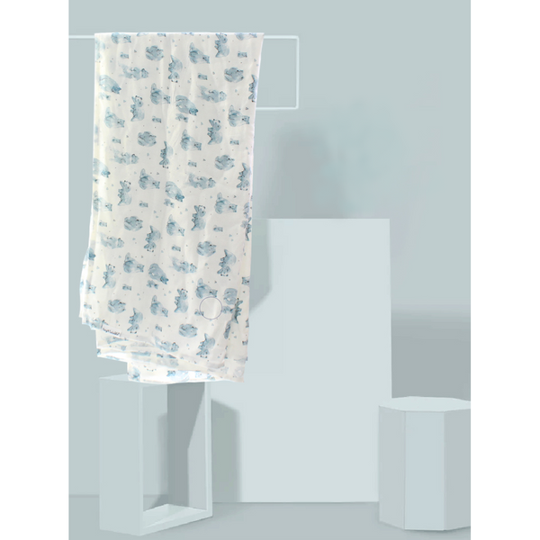 Tiny Twinkle Kaffle韓式提花編織紗巾 – 小熊