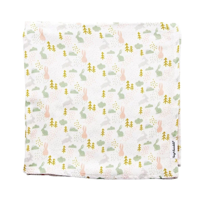 Tiny Twinkle Kaffle韓式提花編織紗巾 – 兔子