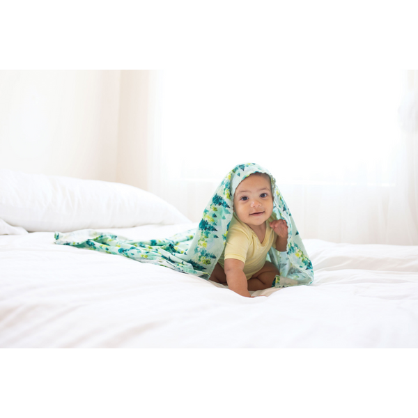 Tiny Twinkle Kaffle韓式提花編織紗巾 – 森林