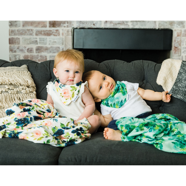 Tiny Twinkle Kaffle韓式提花編織紗巾 – 森林