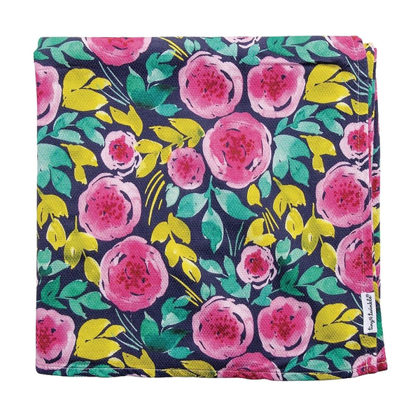 Tiny Twinkle Kaffle韓式提花編織紗巾 – 水墨花