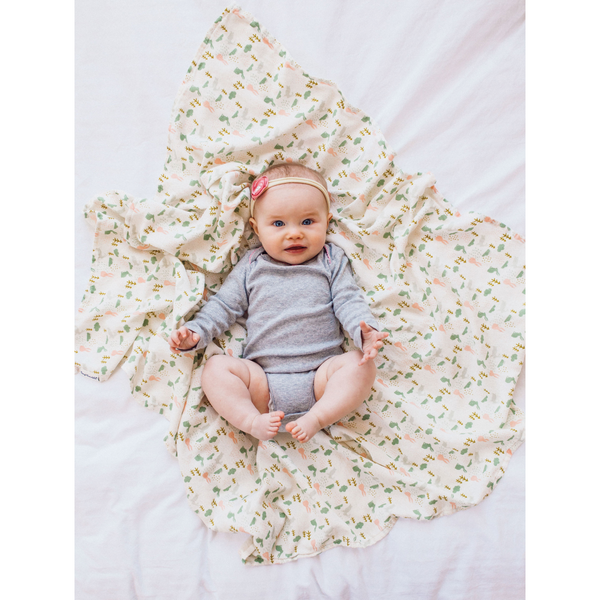 Tiny Twinkle Kaffle® Swaddle Blanket - Bunny