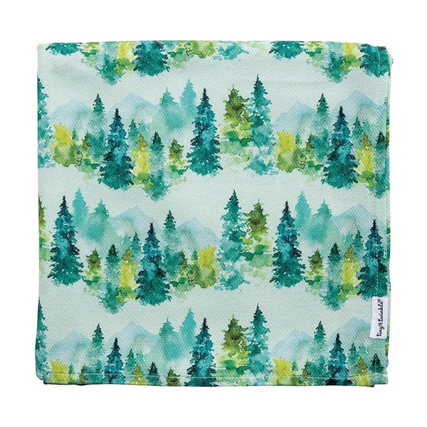 Tiny Twinkle Kaffle韓式提花編織紗巾 – 森林
