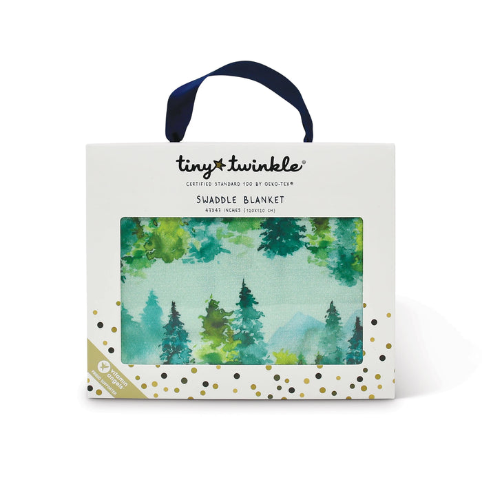 Tiny Twinkle Kaffle韓式提花編織紗巾 – 森林