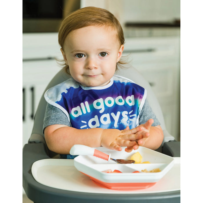 Tiny Twinkle Mess-Proof Easy Bib - All Good Days
