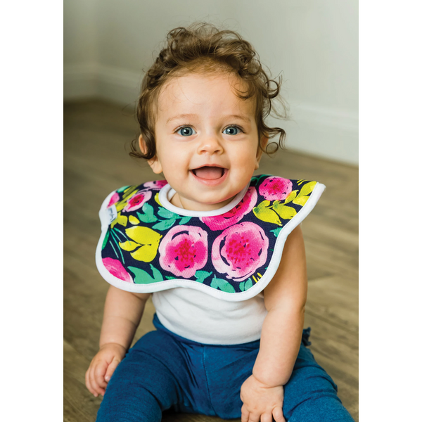 Tiny Twinkle Roundabout Bib 2Pk - Painted Peony Set