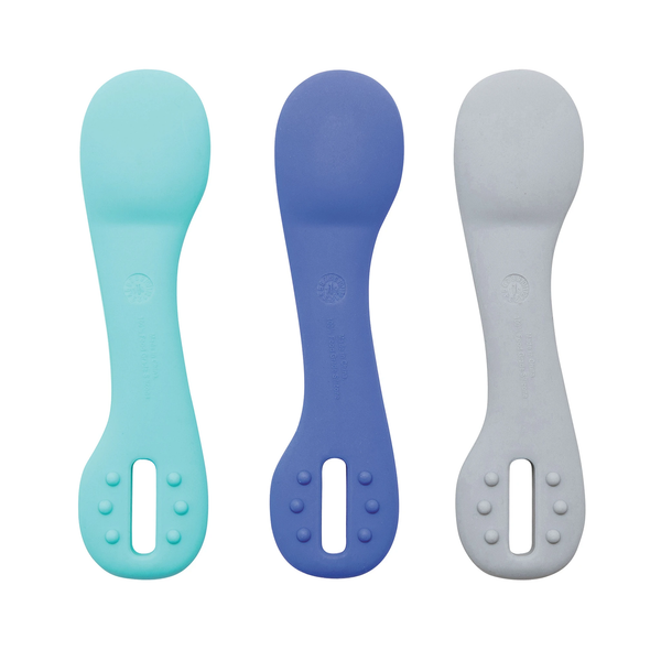 Tiny Twinkle Silicone Dippers 3Pk - Ocean Set
